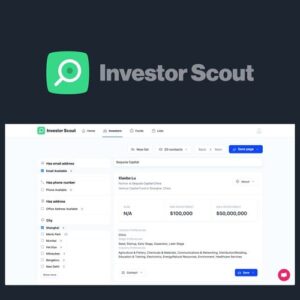 Investor Scout Lifetime Deal for $59