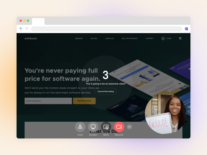 Buy Software Apps Sendspark Lifetime Deal content 1