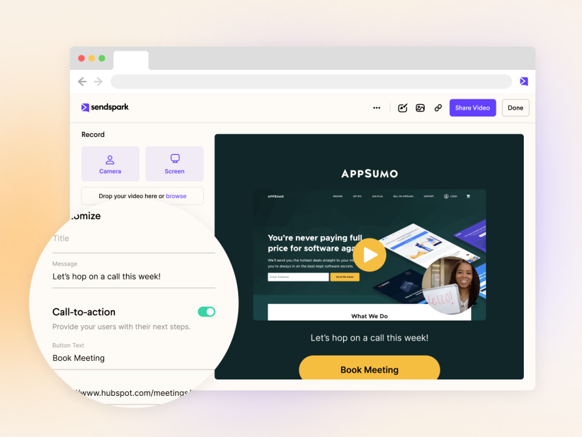 Buy Software Apps Sendspark Lifetime Deal content 2