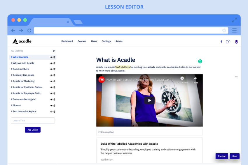 Buy Software Apps Acadle Lifetime Deal content 1