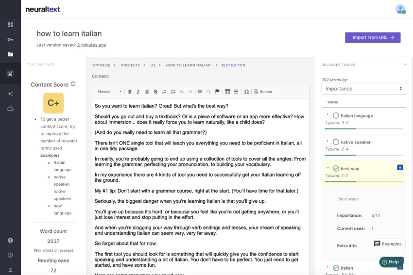 Buy Software Apps NeuralText Lifetime Deal content 3