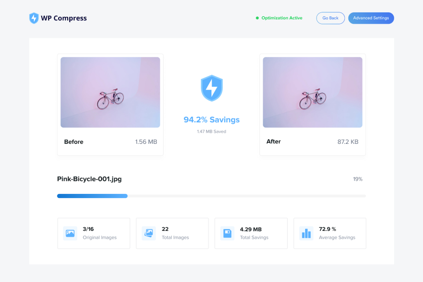 Buy Software Apps WP Compress Lifetime Deal header content 2