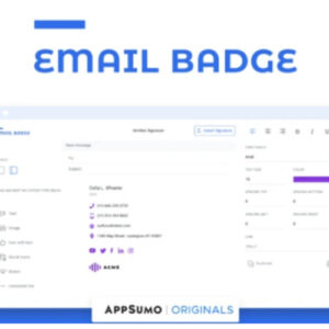 EmailBadge Lifetime Deal for $9