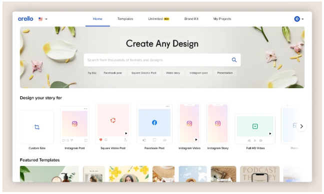 Buy Software Apps Crello Lifetime Deal content 1