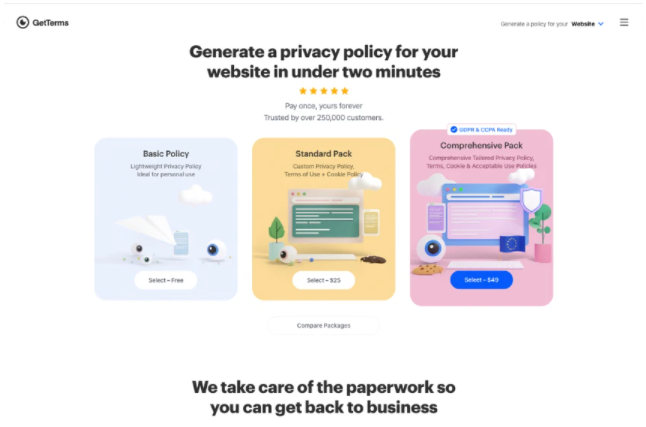 Buy Software Apps GetTerms Lifetime Deal content 1