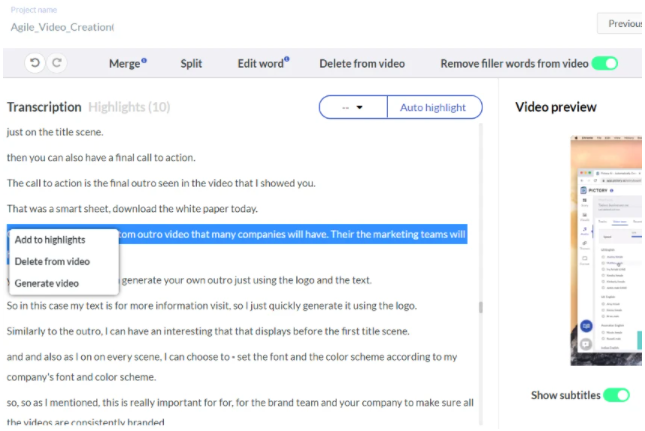 Buy Software Apps Pictory Lifetime Deal content 2