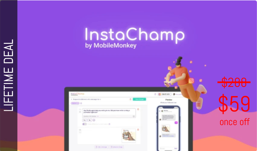 InstaChamp Lifetime Deal for $59