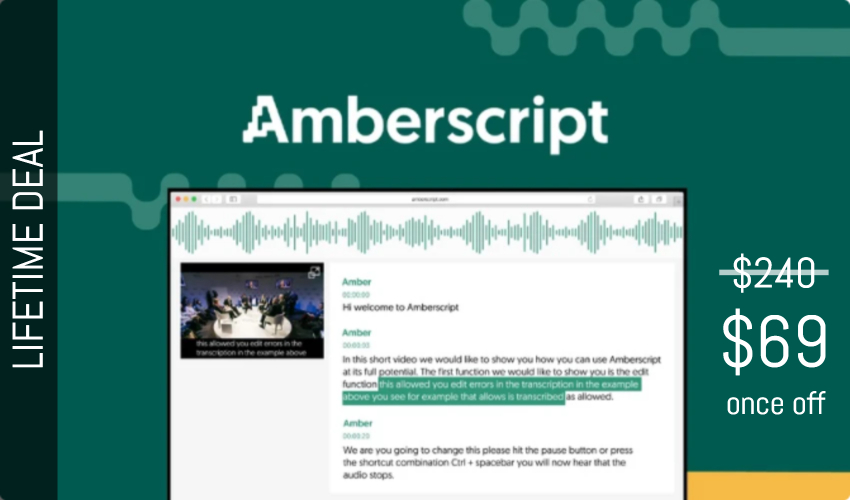 Aberscript Lifetime Deal for $69
