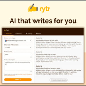 Rytr Lifetime Deal for $39