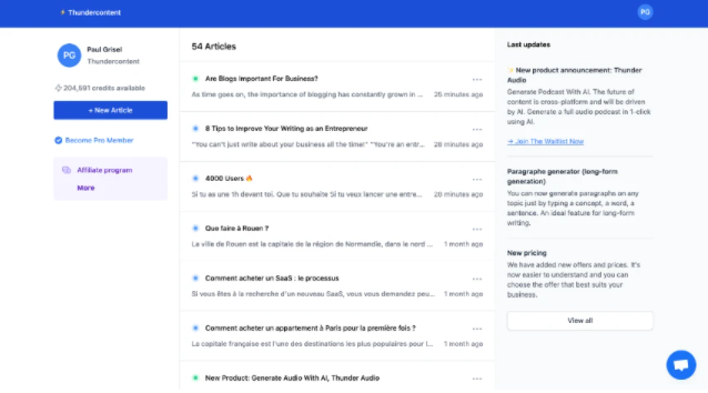 Buy Software Apps Thundercontent Lifetime Deal content 1