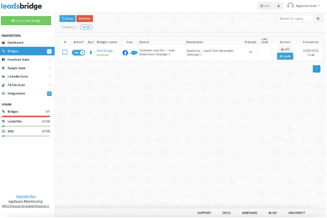 Buy Software Apps Leadsbridge Lifetime Deal content 4