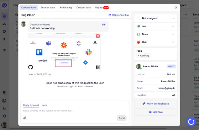 Buy Software Apps Gleap Lifetime Deal content 1