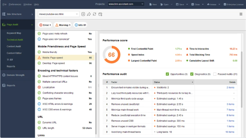 Buy Software Apps WebSite Auditor Lifetime Deal content 4