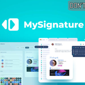 MySignature Lifetime Deal for $29