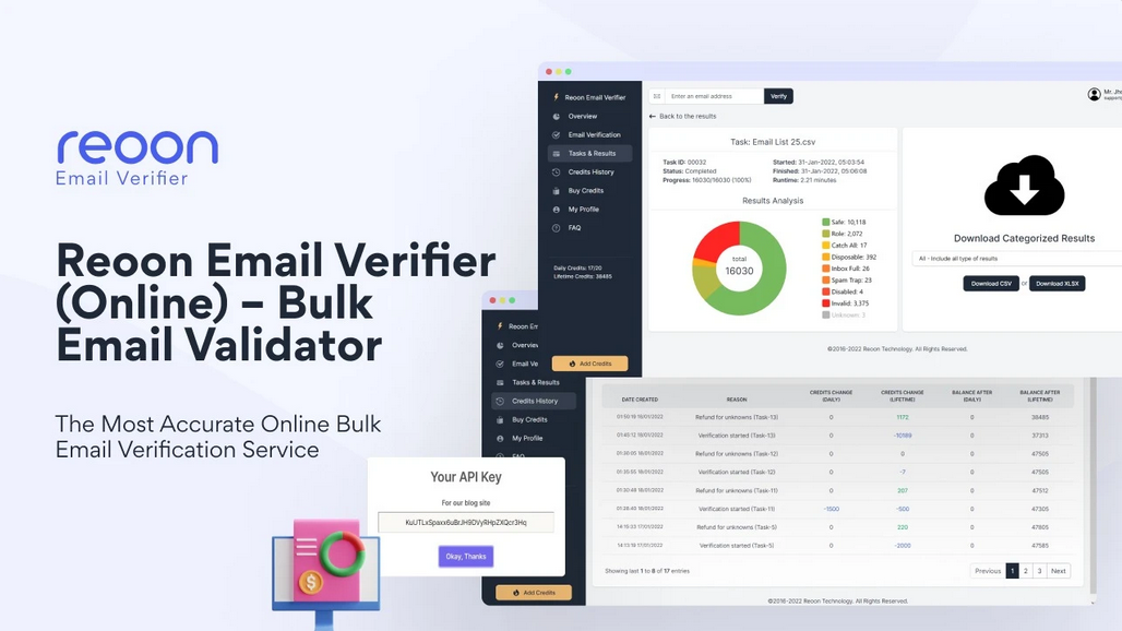 Buy Software Apps Reoon Email Verifier Lifetime Deal content 3