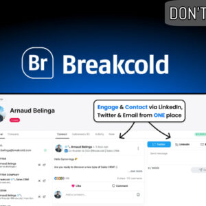 Breakcold Lifetime Deal for $39