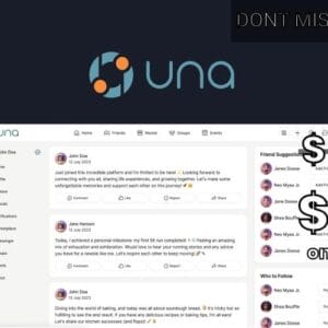 UNA CMS Lifetime Deal for $69