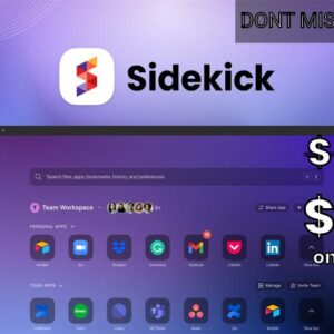 Sidekick Browser Lifetime Deal for $49