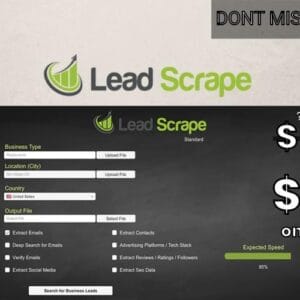 Lead Scrape Lifetime Deal for $59