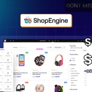 ShopEngine Lifetime Deal for $59