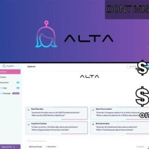 Alta Lifetime Deal for $49