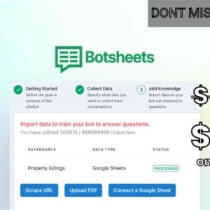 Botsheets Lifetime Deal for $39