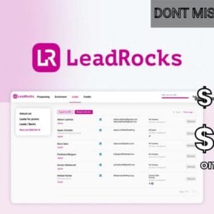 LeadRocks - Plus exclusive Lifetime Deal for $89