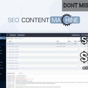 SEO Content Machine Lifetime Deal for $49