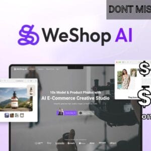 WeShop AI Lifetime Deal for $39