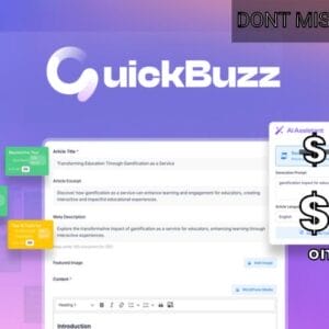 Quickbuzz Lifetime Deal for $49