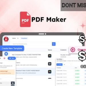 The PDF Maker Lifetime Deal for $69