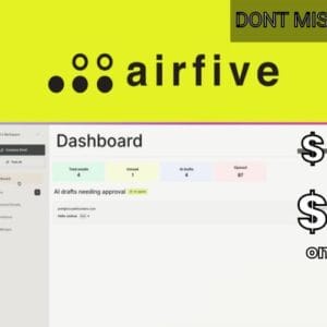 airfive Lifetime Deal for $59